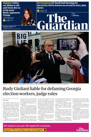 The Guardian USA - 31 August 2023