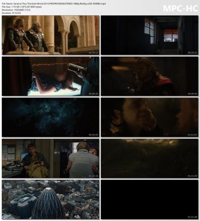Thor The Dark World 2013 PROPER REMASTERED 1080p BluRay x265-RARBG