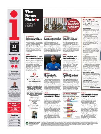 The i Newspaper - 31 August 2023