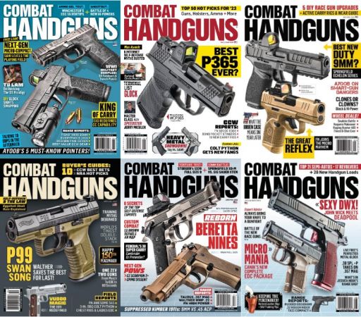 Combat Handguns - 2023 Full Year Issues Collection