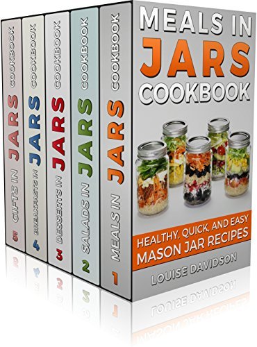 Mason Jar Recipes Book Set 5 Book in 1