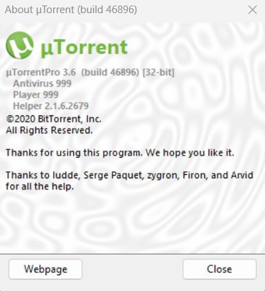 μTorrent Pro 3.6.0 Build 46896 Multilingual