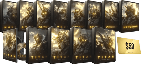 Cymatics TITAN Production Suite Wav Midi