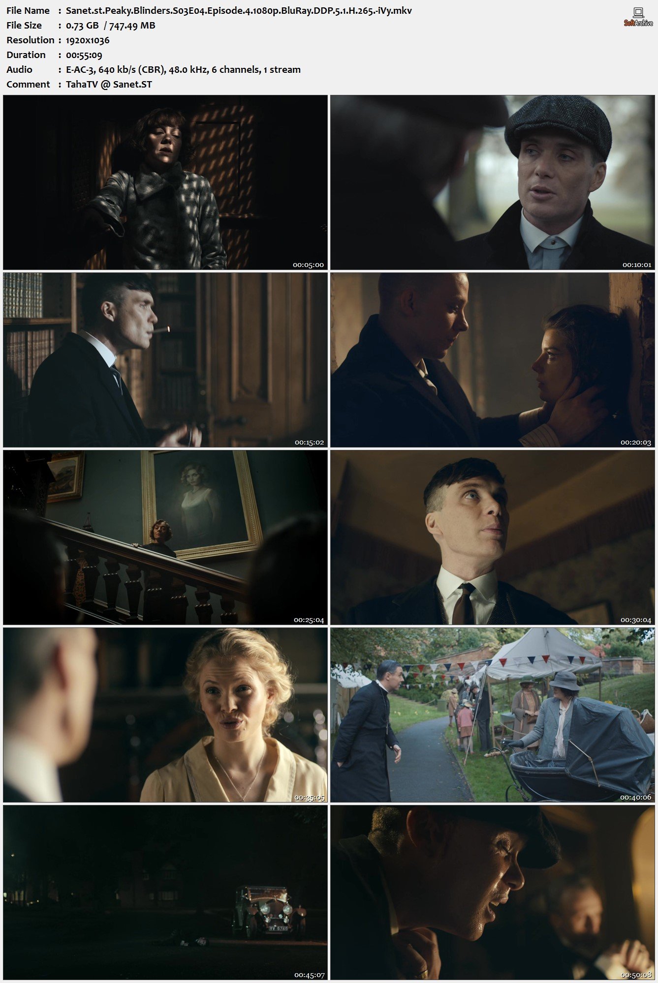 Peaky Blinders S03 1080p Bluray Ddp 51 X265 Ivy Softarchive 