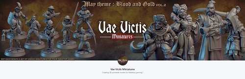 Vae Victis Miniatures - Collection of High Quality 3D Printable Miniatures (09.2023)