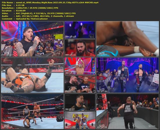 WWE Monday Night Raw 2023 09 25 720p HDTV x264-NWCHD
