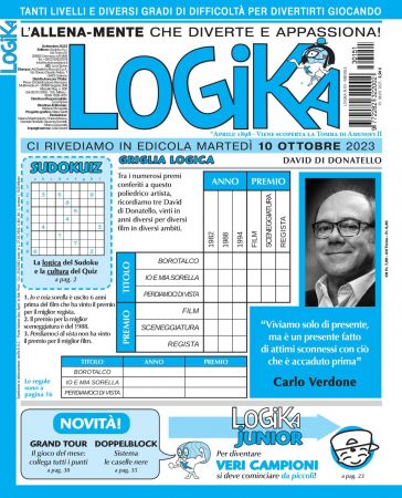 Settimana Logika N.151 - Settembre 2023