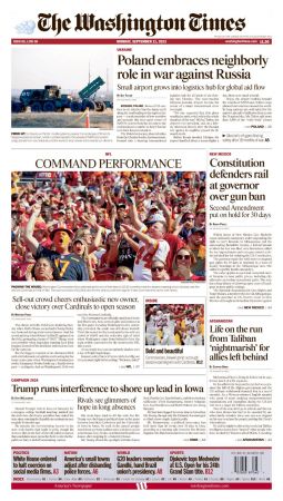 The Washington Times - September 11, 2023