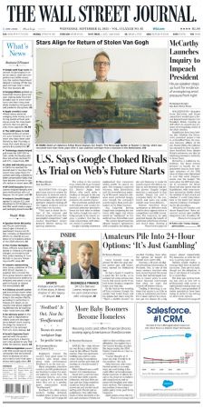 The Wall Street Journal - 13 September 2023