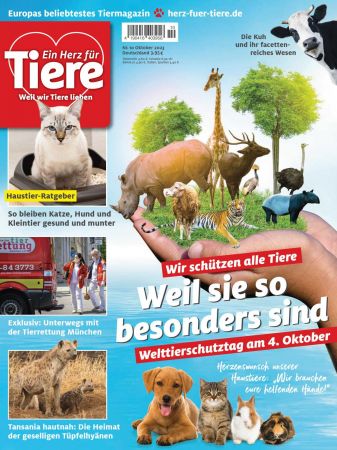 Ein Herz für Tiere - Oktober 2023