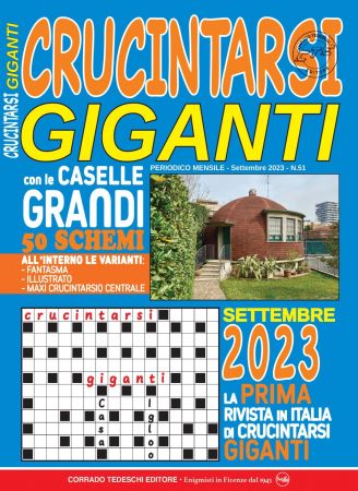 Crucintarsi Giganti N.51 - Settembre 2023