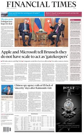 Financial Times Europe - 5 September 2023