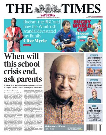The Times - 2 September 2023 (True PDF)