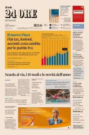 Il Sole 24 Ore - 11 Settembre 2023