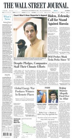 The Wall Street Journal - 20 September 2023