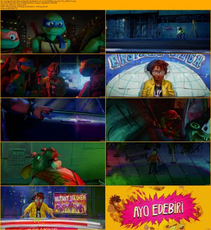 Teenage Mutant Ninja Turtles Mutant Mayhem 2023 720p WEBRip x264 AAC-YTS