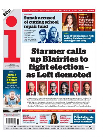 The i Newspaper - 5 September 2023