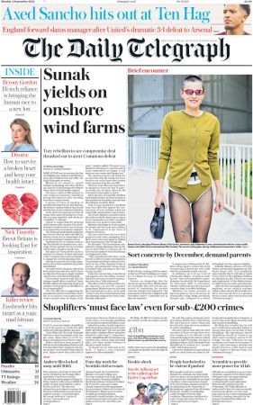 The Daily Telegraph - 4 September 2023