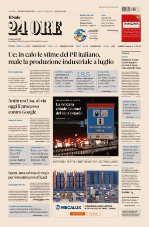 Il Sole 24 Ore - 12 Settembre 2023