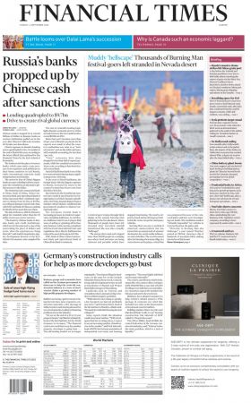 Financial Times Europe - 4 September 2023