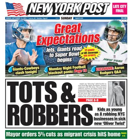 New York Post - September 10, 2023