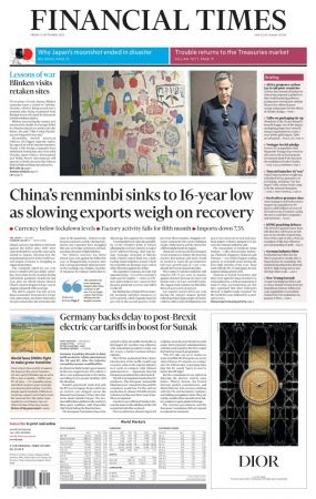 Financial Times USA - 8 September 2023