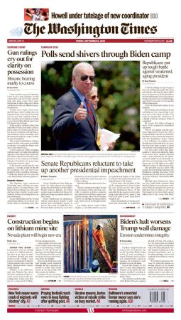 The Washington Times - September 8, 2023
