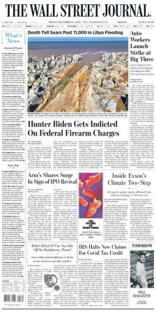 The Wall Street Journal - 15 September 2023