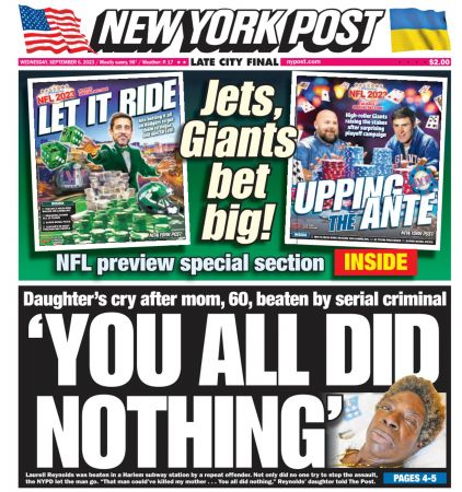 New York Post - September 6, 2023