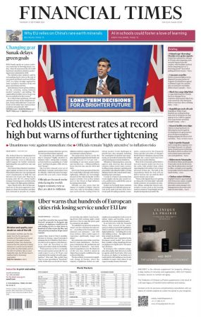 Financial Times USA - 21 September 2023