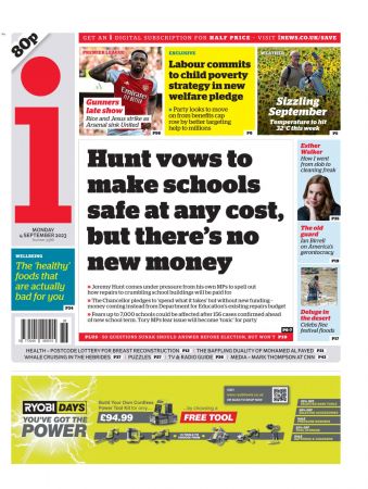 The i Newspaper - 4 September 2023