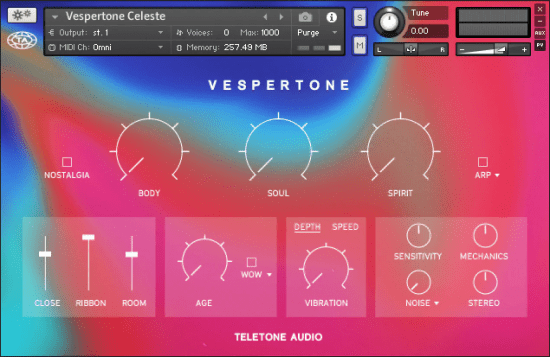 Teletone Audio Vespertone KONTAKT