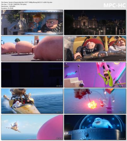 Despicable Me 3 2017 1080p Bluray EAC3 5.1 x265-iVy