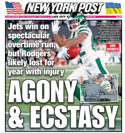 New York Post - September 12, 2023