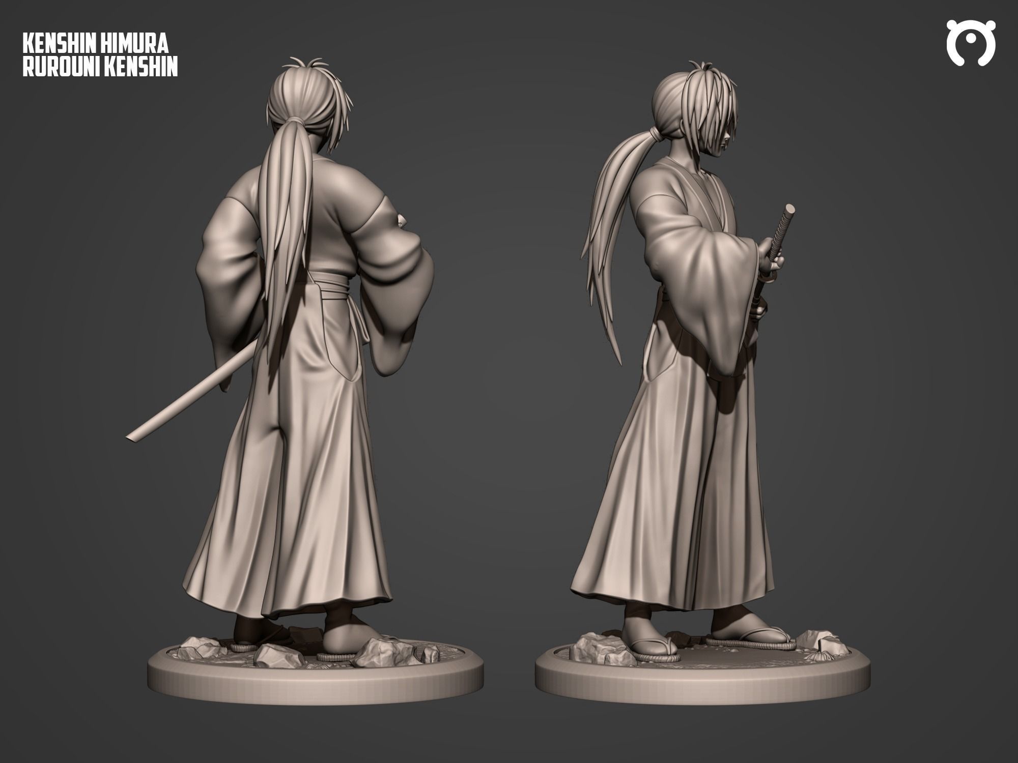 Kenshin Himura by Bearsing – 3D Print Model - SoftArchive