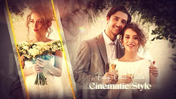 Videohive - Cinematic Wedding Slideshow | Beautiful Love Story - 48677879