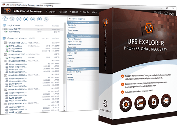 download the new version for iphoneUFS Explorer Professional Recovery 10.0.0.6867
