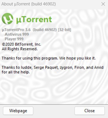 μTorrent Pro 3.6.0 Build 46902 Multilingual