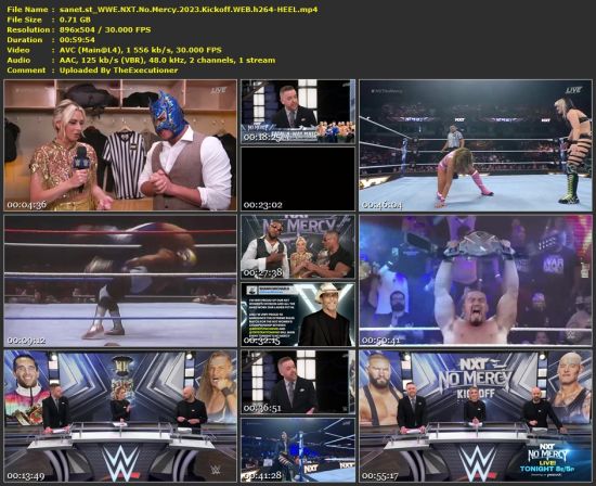 WWE NXT No Mercy 2023 Kickoff WEB h264-HEEL