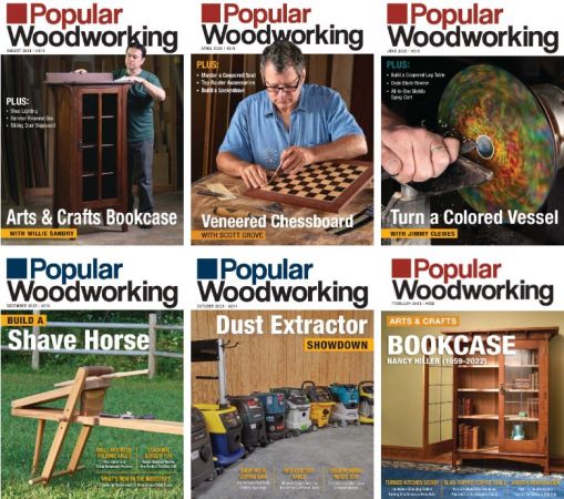 Popular Woodworking - Full Year 2023 Collection