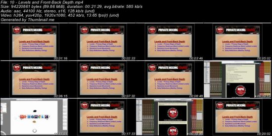 Private Mixing Courses Levels 1-3 (REPLAY EDITION)