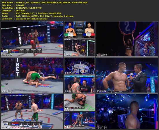 PFL Europe 3 2023 Playoffs 720p WEB DL x264-ThS