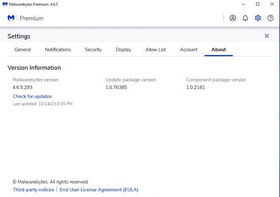 Malwarebytes Premium 4.6.5.293 Multilingual