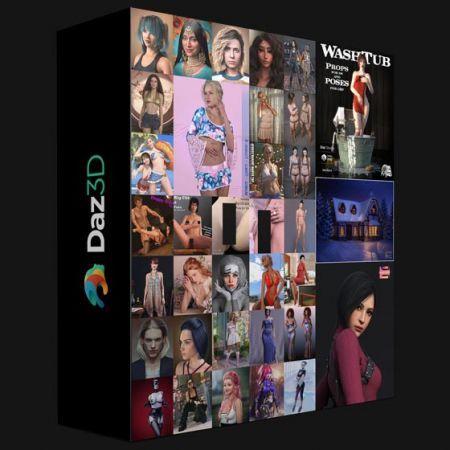 DAZ3D, POSER BUNDLE 2 OCTOBER 2023