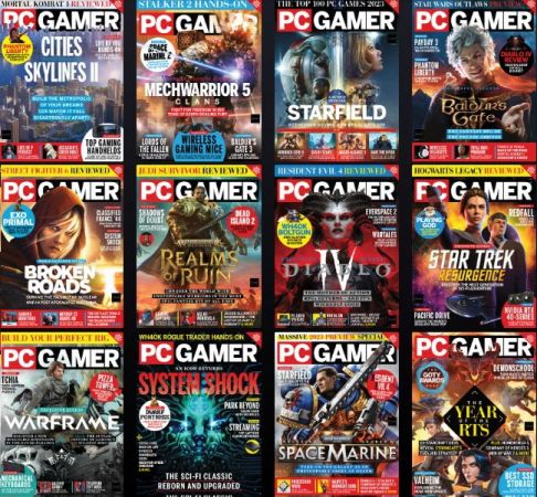 PC Gamer USA - 2023 Full Year Collection