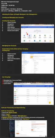 Master Course : Professional Google Workspace Administrator