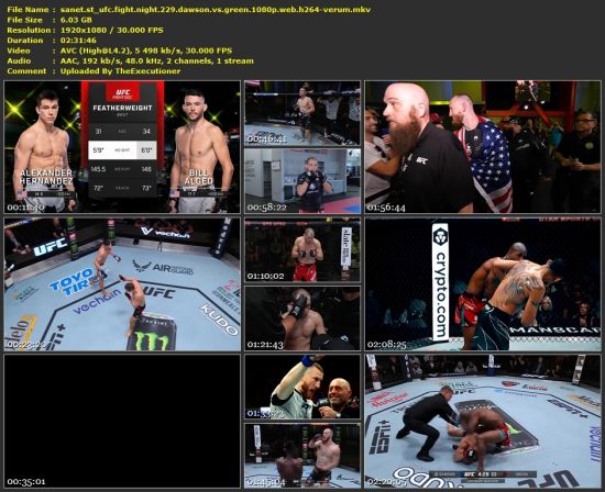 UFC Fight Night 229 Dawson vs Green 1080p WEB h264-VERUMMain Card