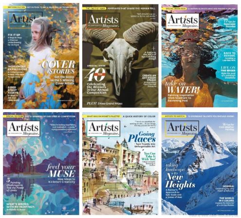 Artists Magazine - Full Year 2023 Collection