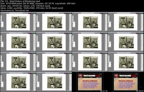 Private Mastering Course