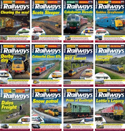 Railways Illustrated - Full Year 2023 Collection